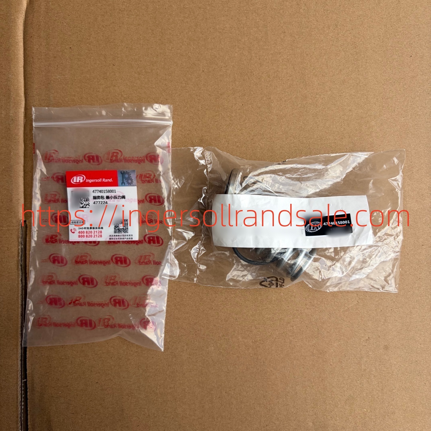 47740158001 Ingersoll Rand Screw Air Compressor Genuine Parts GDK15-22 MPV Kit