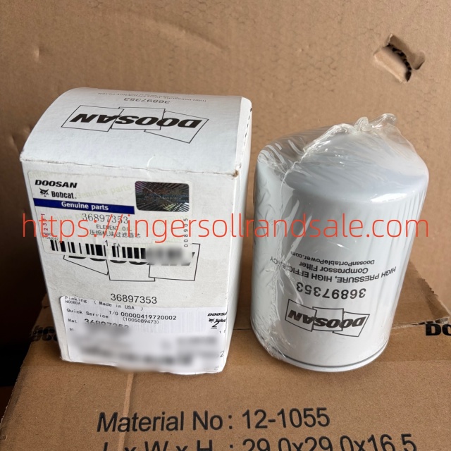 36897353 Ingersoll Rand DOOSAN Mobile Air Compressor Genuine Parts Oil Filter