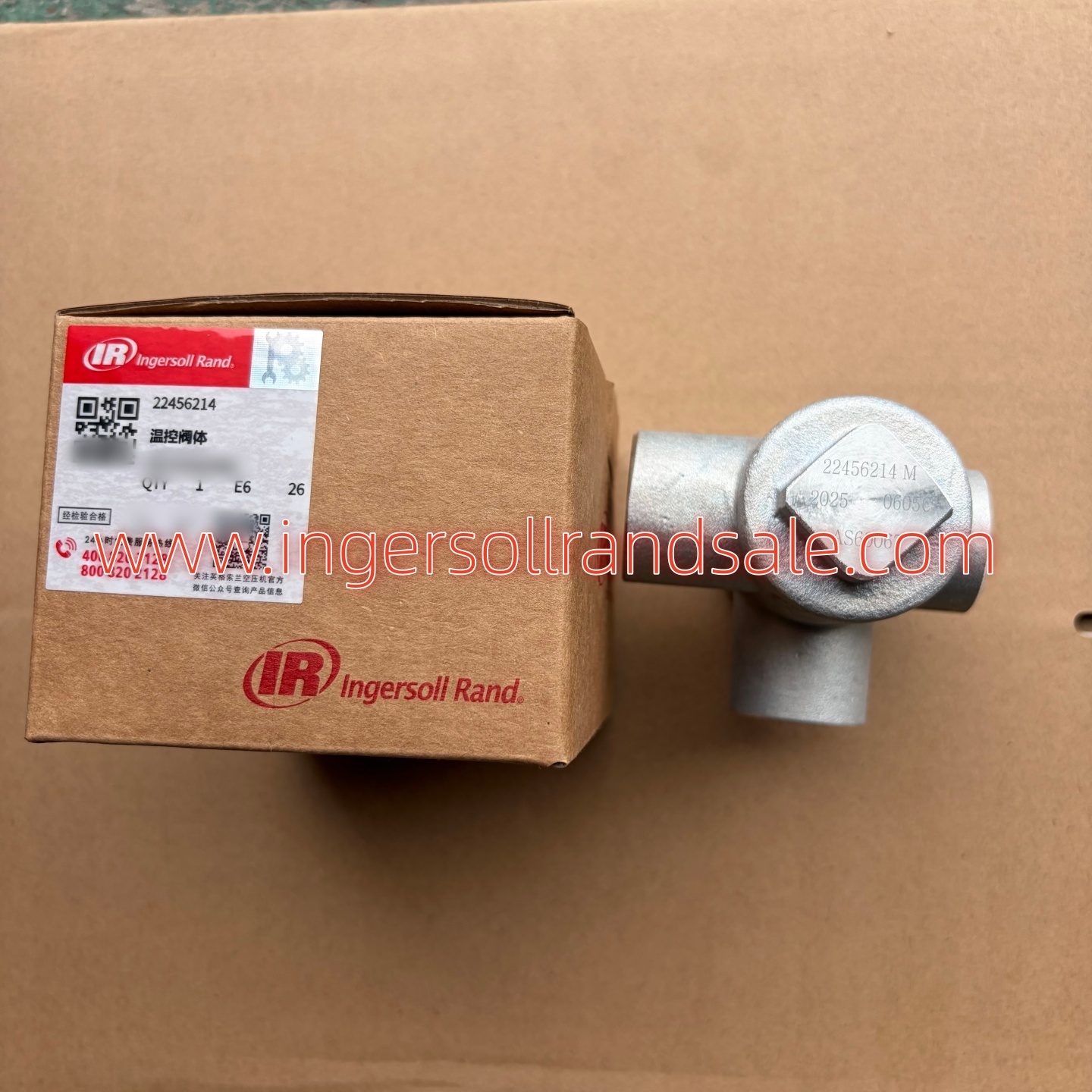 22456214 Ingersoll Rand Screw Air Compressor Genuine Parts Thermal Valve