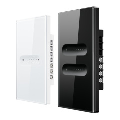 WiFi/ZigBee touch dimmer switch glass panel US standard voice APP remote control TUYA smart