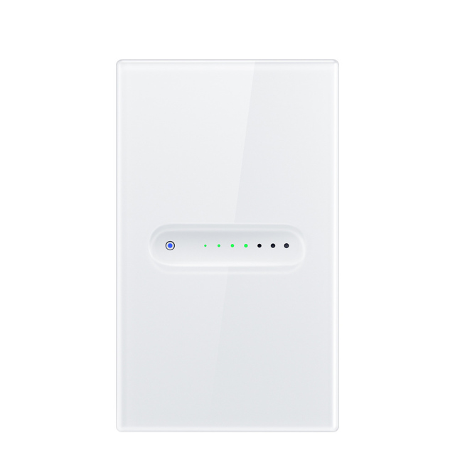 WiFi/ZigBee touch dimmer switch glass panel US standard voice APP remote control TUYA smart