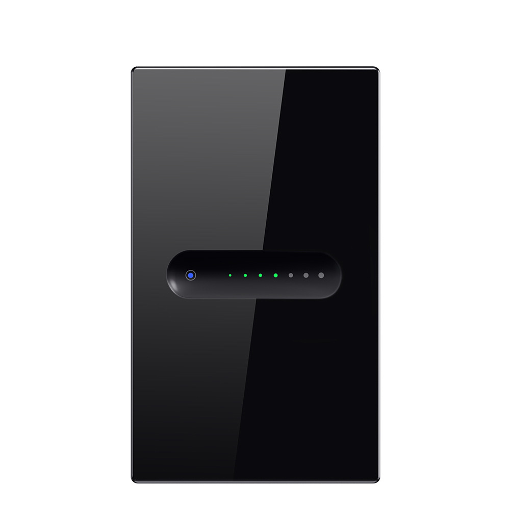WiFi/ZigBee touch dimmer switch glass panel US standard voice APP remote control TUYA smart