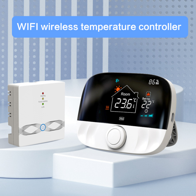 WiFi wireless thermostat RF433 water heating gas boiler thermostat supports Alexa Google Tuya