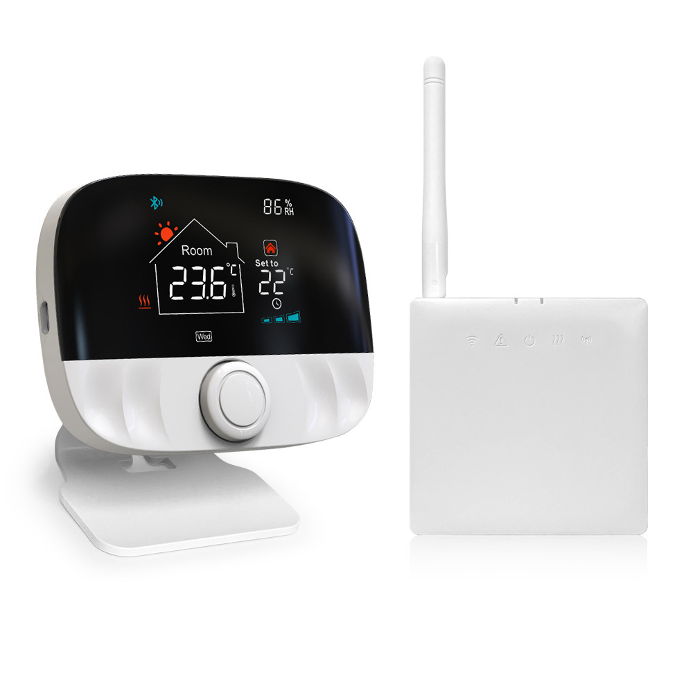 WiFi wireless thermostat RF433 water heating gas boiler thermostat supports Alexa Google Tuya