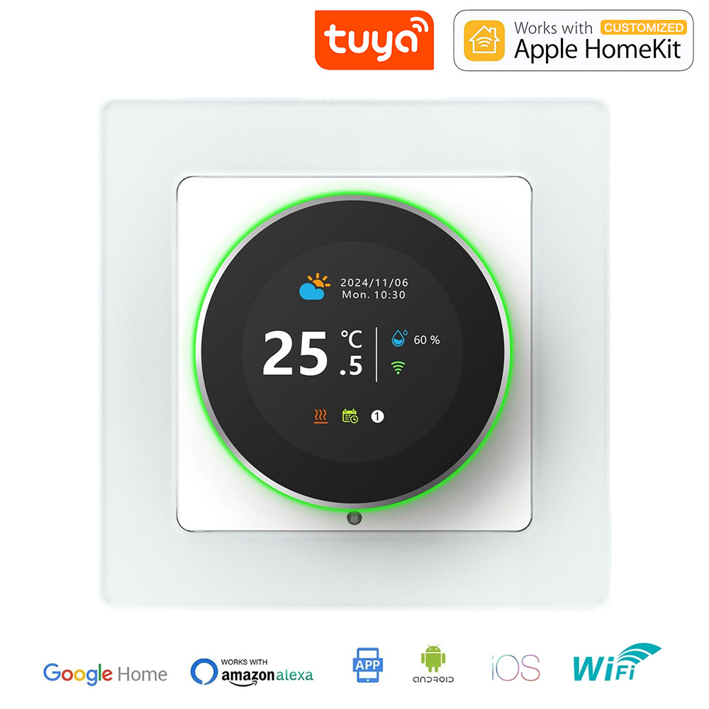 Smart WiFi knob floor heating thermostat app Remote timing programmable smart switch TUYA