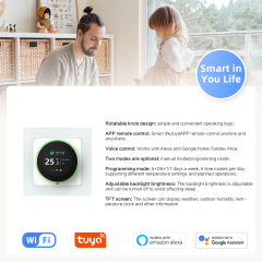 Smart WiFi knob floor heating thermostat app Remote timing programmable smart switch TUYA
