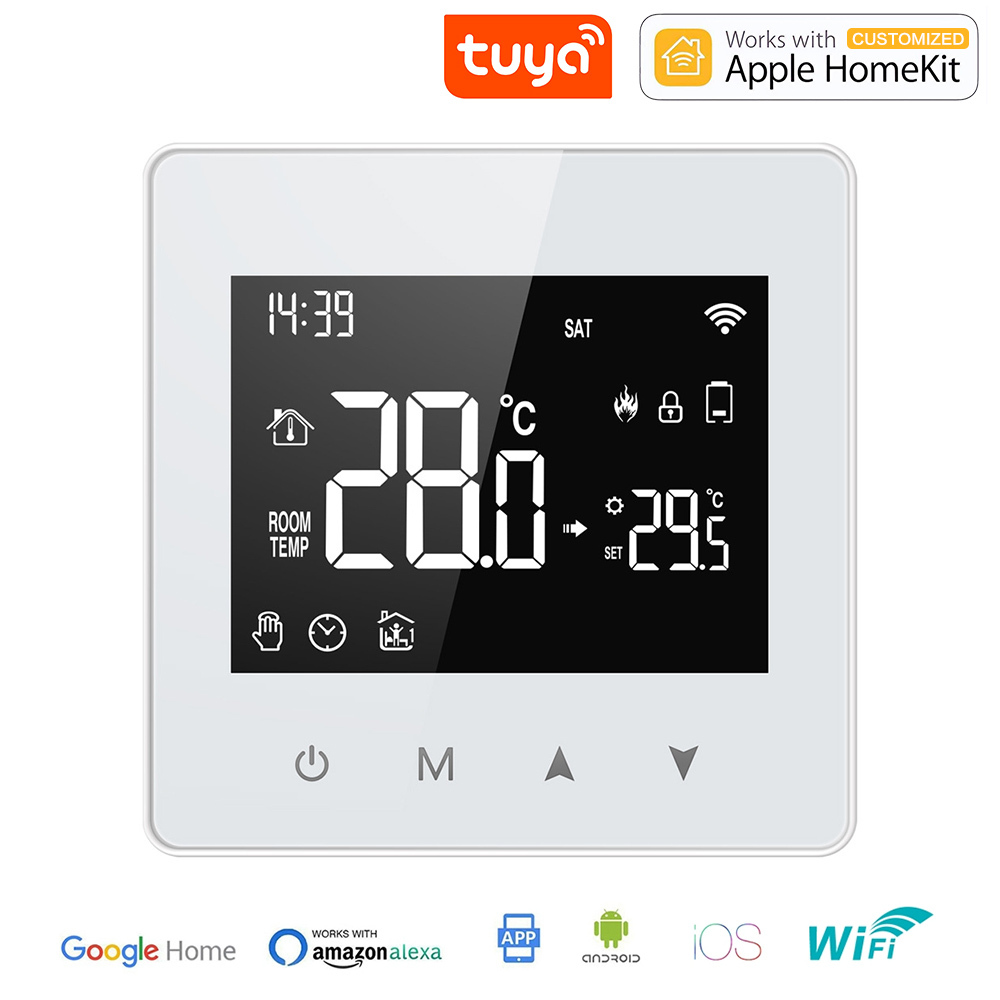 WiFi Wireless smart thermostat Water gas boiler thermostat Tuya