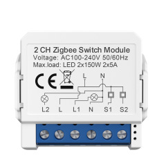 ZigBee breaker 1/2/3/4-way dual-control switch mini module remote control Tuya intelligent circuit breaker Tuya