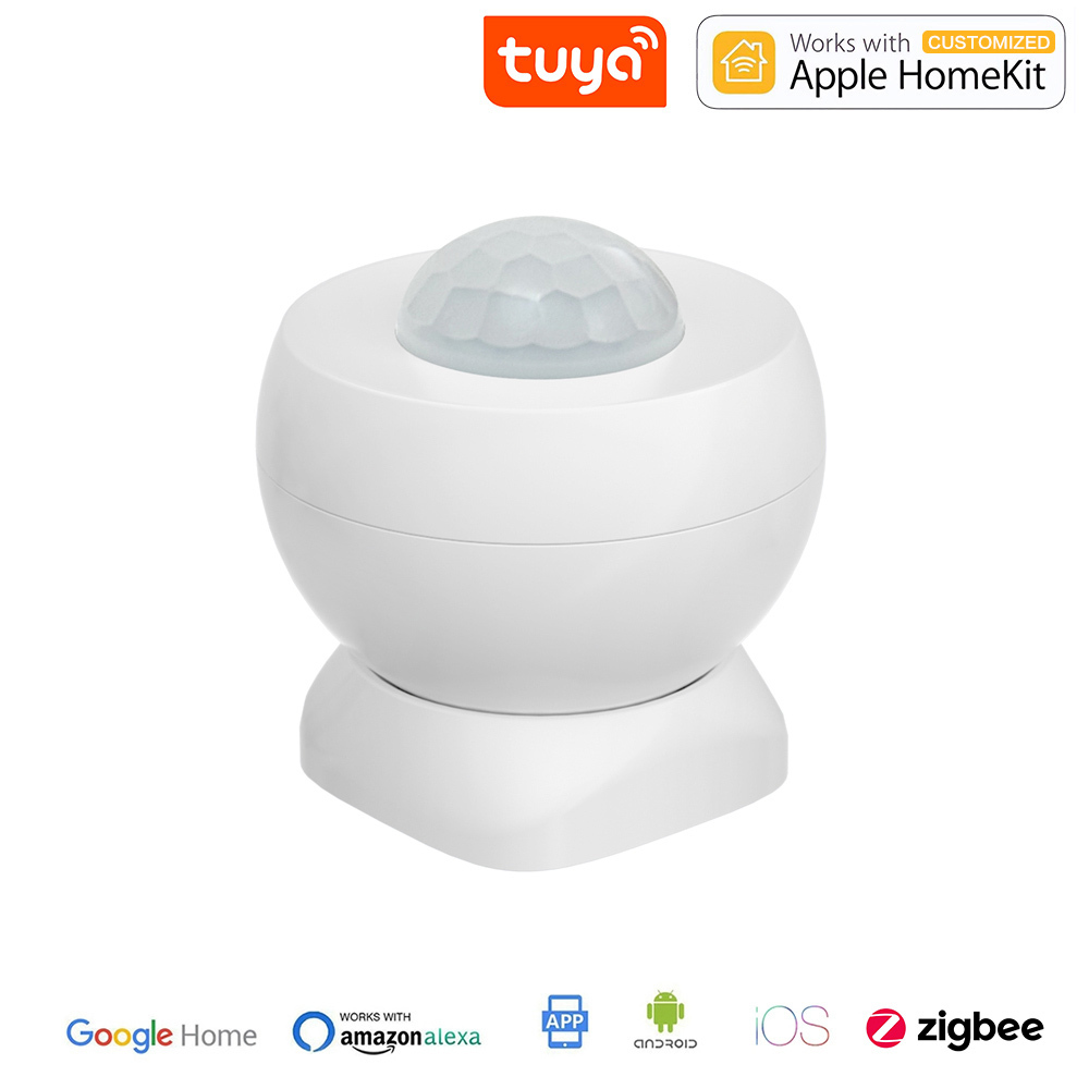 Tuya smart ZigBee detects motion and sends alerts Tuya smart ZigBee wireless PIR motion sensor