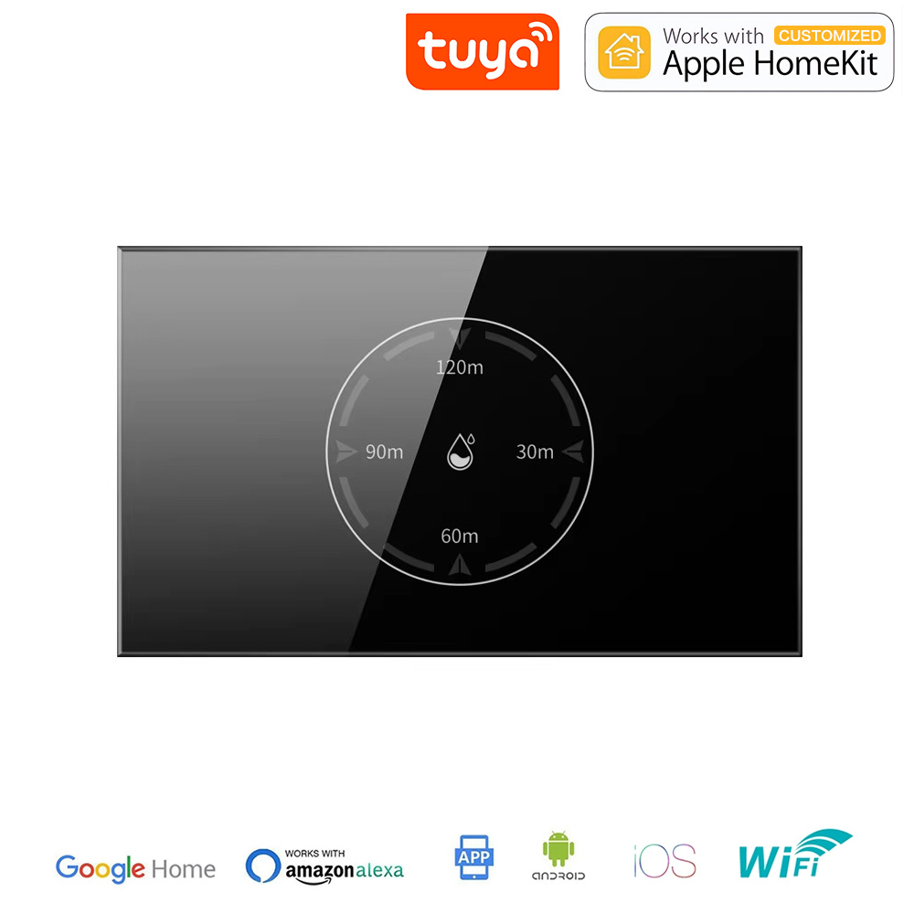 Tuya Wifi smart glass panel smart water heater switch