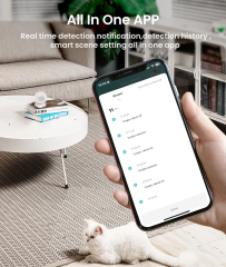 Tuya smart ZigBee detects motion and sends alerts Tuya smart ZigBee wireless PIR motion sensor