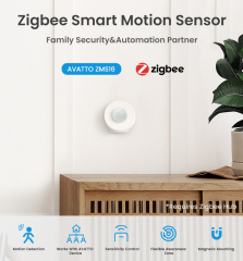 Tuya smart ZigBee detects motion and sends alerts Tuya smart ZigBee wireless PIR motion sensor