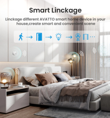 Tuya smart ZigBee detects motion and sends alerts Tuya smart ZigBee wireless PIR motion sensor