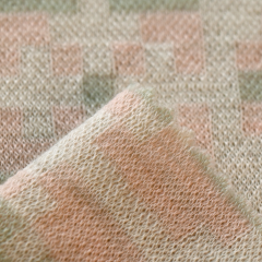 Geometric Jacquard Merino Wool Fabric | Multi-Tone Sophisticated Knit,Geometric Jacquard Merino Wool Fabric | Multi-Tone Sophisticated Knit