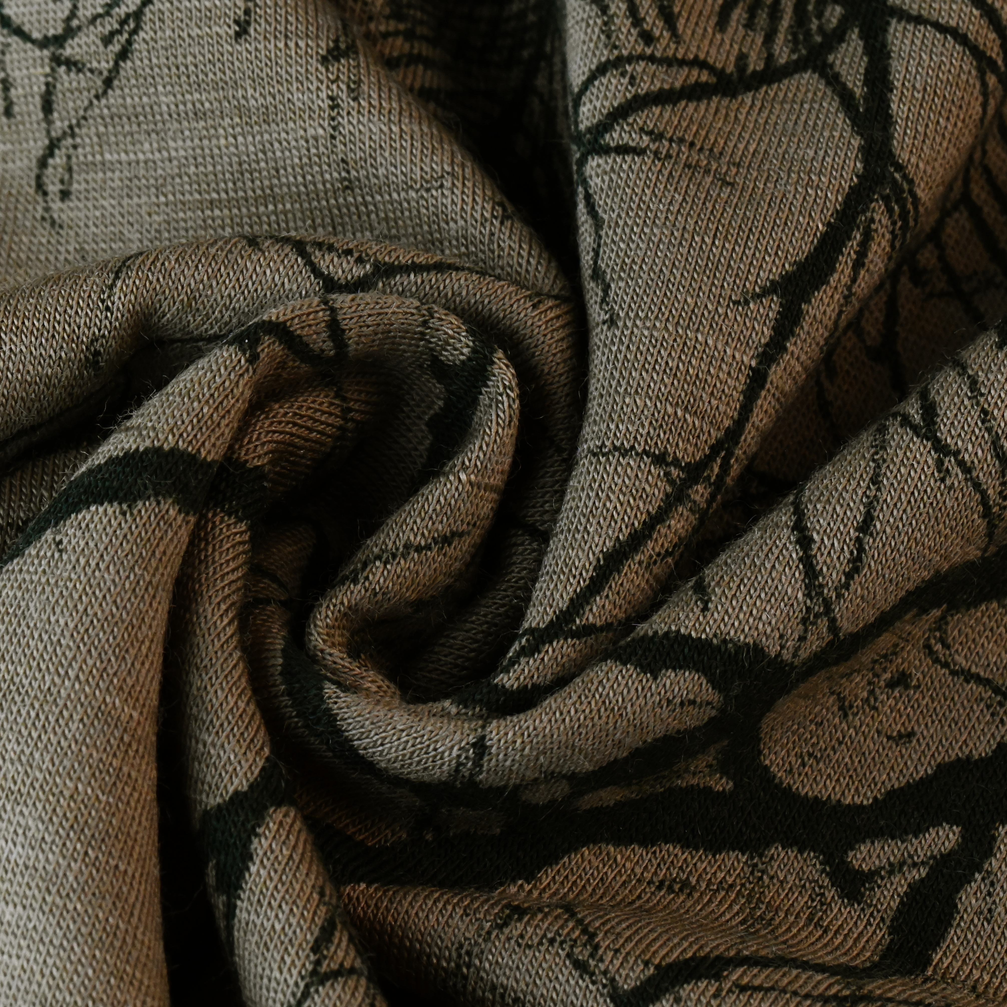 Warm & Breathable Printed Knit Fabric | Skin-Friendly Cozy Embrace Textile,Warm & Breathable Printed Knit Fabric | Skin-Friendly Cozy Embrace Textile