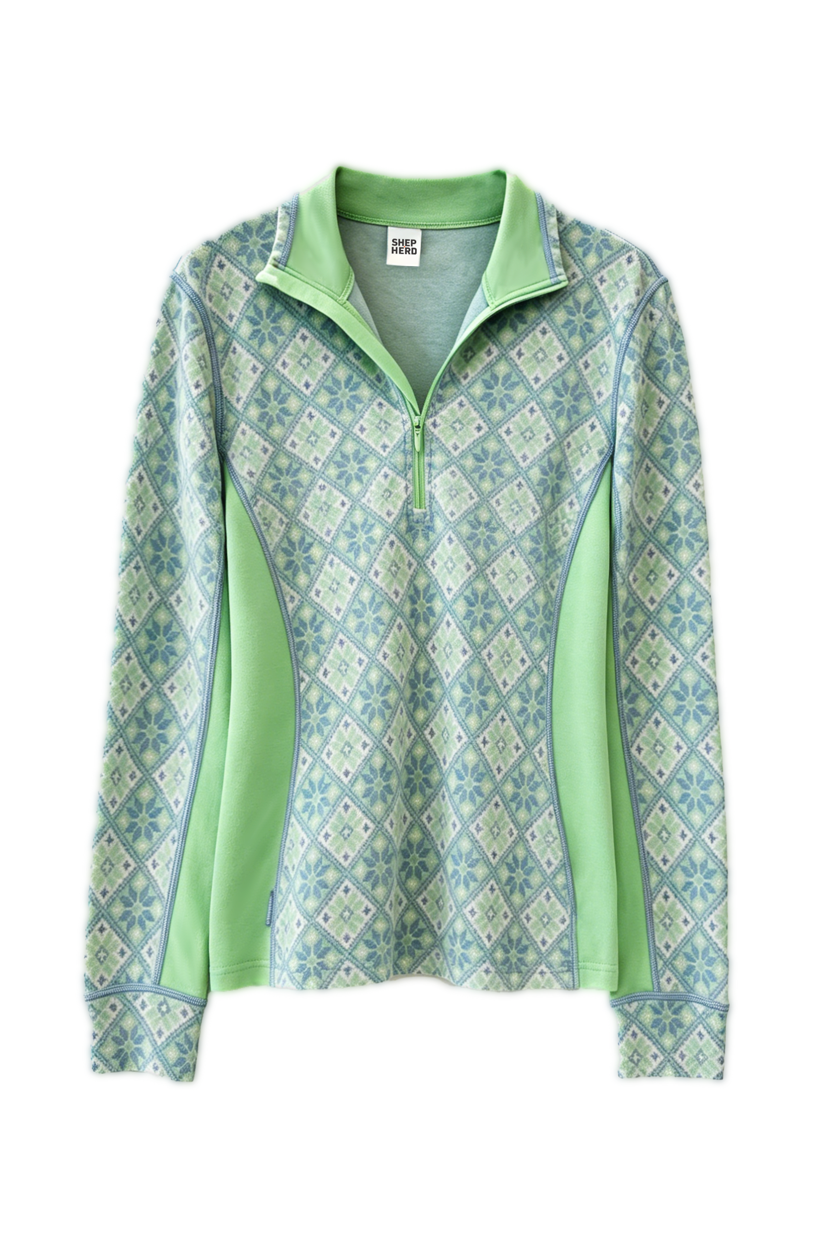 Pure Merino Wool Performance Half-Zip Top | Breathable Outdoor Technical Jacquard Pullover,Pure Merino Wool Performance Half-Zip Top | Breathable Outdoor Technical Jacquard Pullover