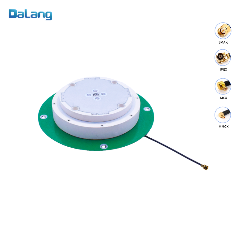 RTK built-in high-gain GPS four-system eight-frequency GNSS measurement active antenna receiving single Beidou