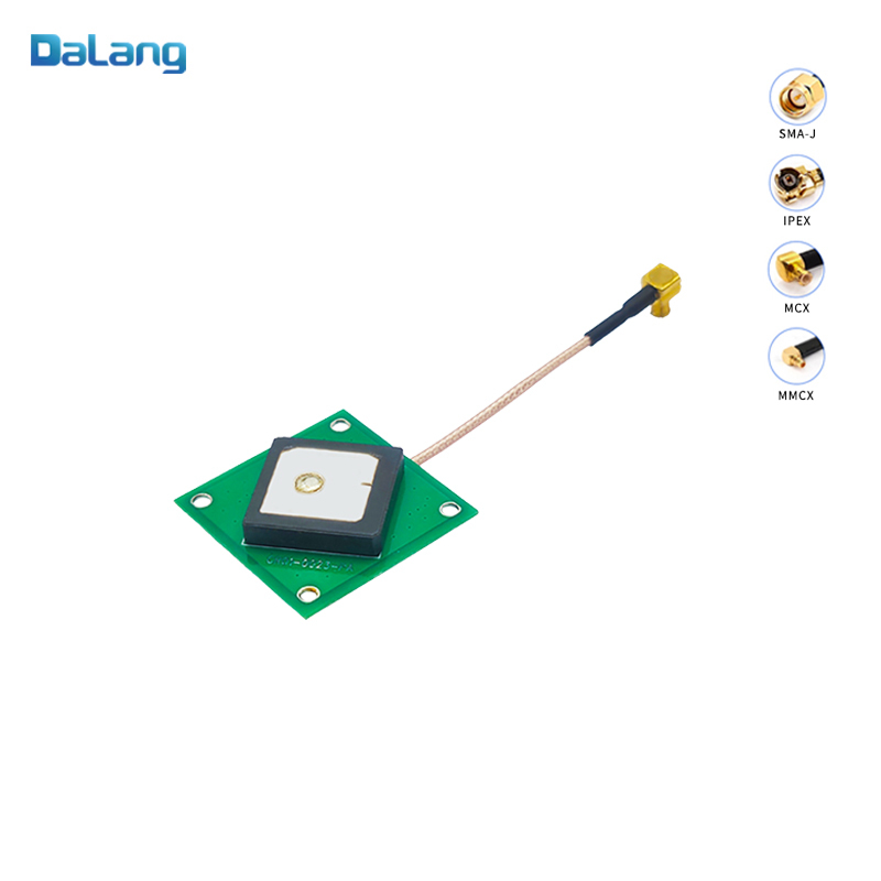 GPS+Beidou 32x32x7mm built-in active antenna with high gain 36dbi signal, strong military grade
