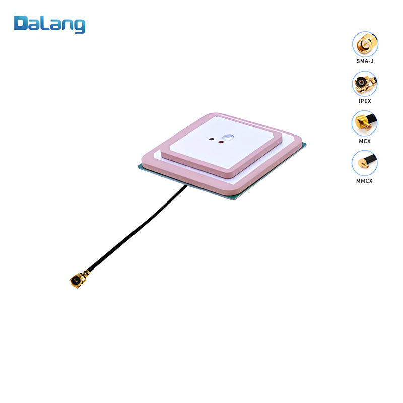 Dual frequency L1/L5 GNSS high gain wideband high-precision positioning antenna for unmanned aerial vehicle positioning