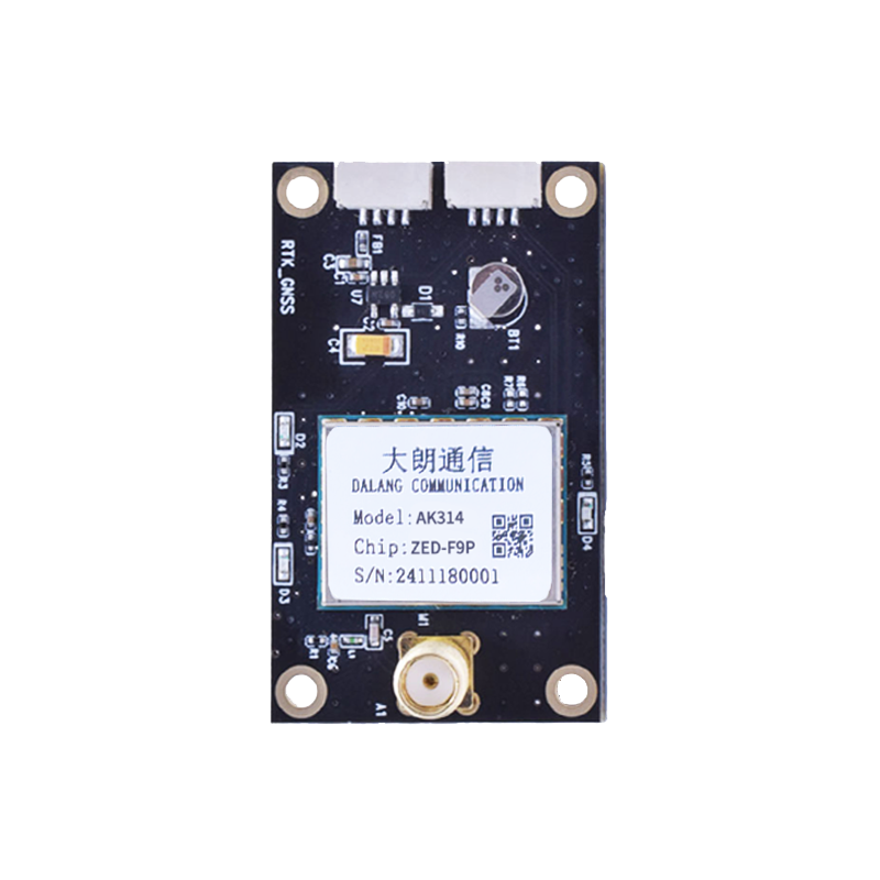 ZED-F9P chip module, high-precision GNSS module, RTK differential positioning board, multi band positioning module, multi constellation support for unmanned aerial vehicle precise control, mobile robot navigation