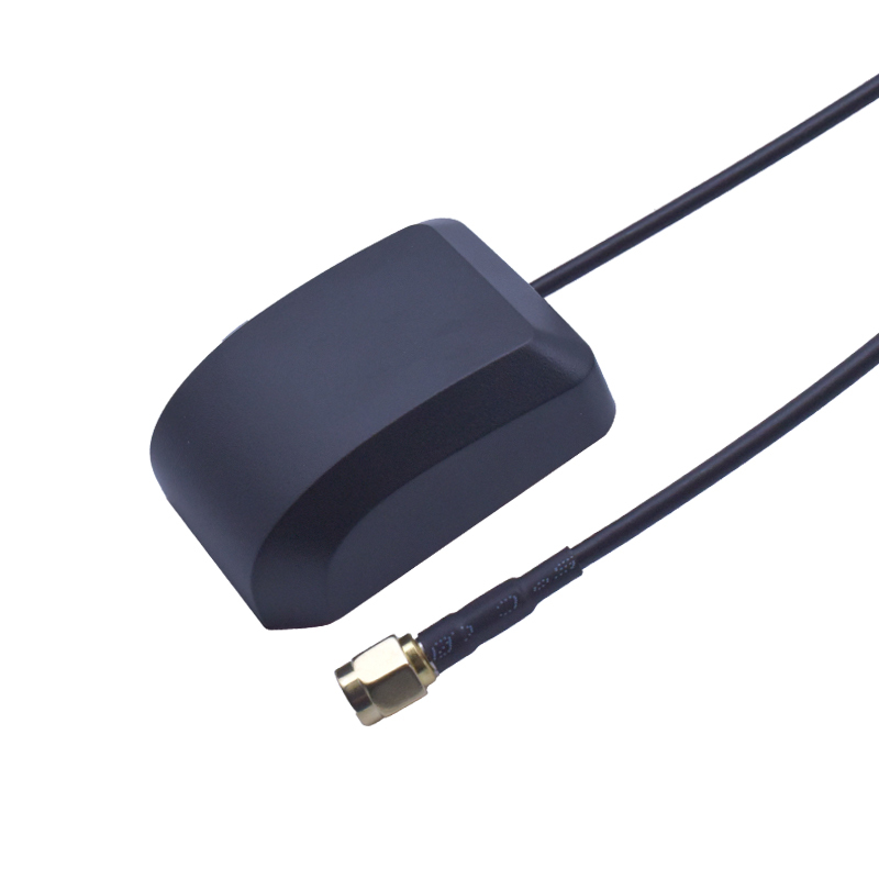 GPS antenna SMA straight head 3-meter monitoring navigator antenna vehicle positioning single Beidou antenna fast satellite reception