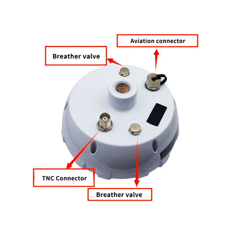 GPS navigation RTK high-precision high gain four system eight frequency built-in GNSS single Beidou active antenna shell
