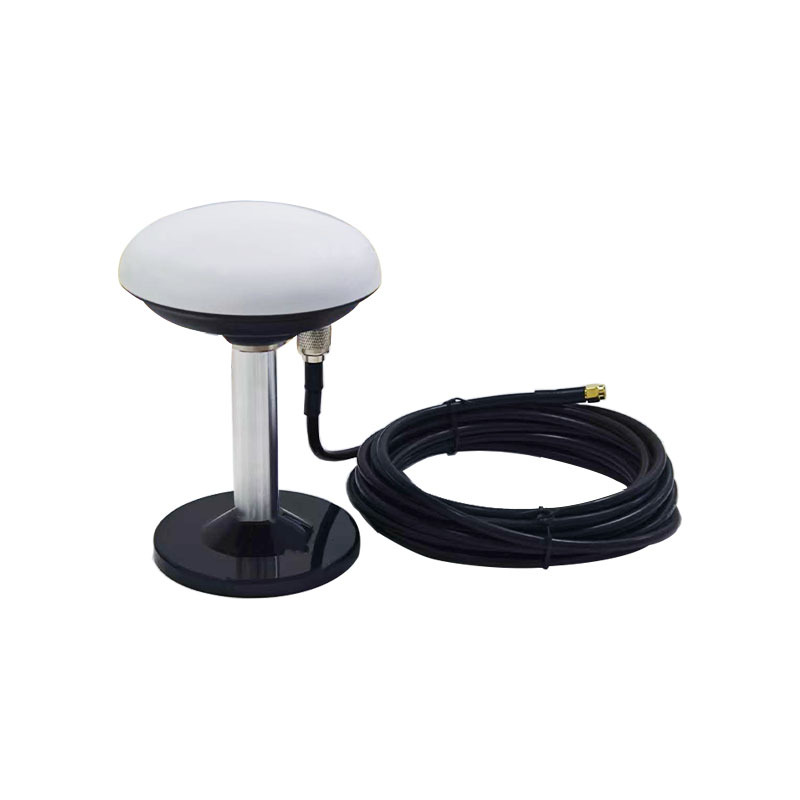 AK710 small mushroom head antenna GNSS measurement antenna high-precision RTK flying saucer Beidou GPS four-star full frequency driving test agricultural machinery surveying
