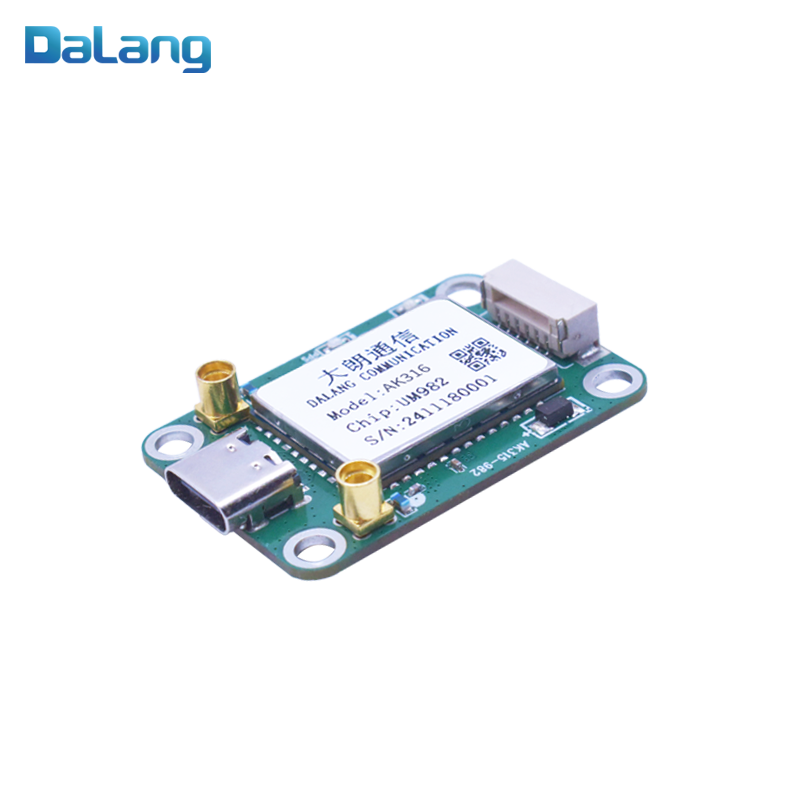 UM982 GNSS RTK board high-precision positioning module centimeter level positioning anti-interference technology, low-power design, multi system support for autonomous driving positioning board, unmanned aerial vehicle navigation