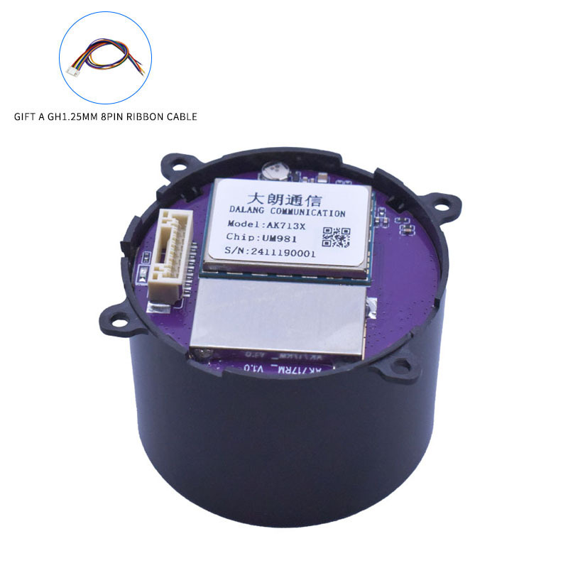 F9P/UM980/UM982/UM981/M20/UM960 high-precision GNSS receiver RTK centimeter level positioning RM3100/IST8310 compass positioning and directional performance unmanned aerial vehicle light unmanned aerial vehicle