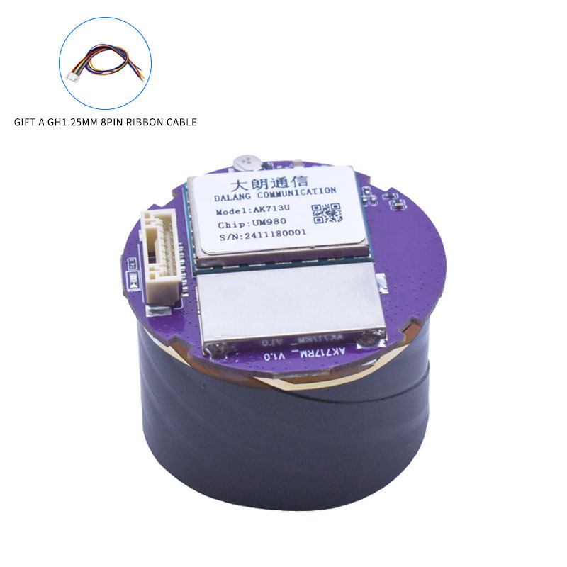 F9P/UM980/UM982/UM981/M20/UM960 high-precision GNSS receiver RTK centimeter level positioning RM3100/IST8310 compass positioning and directional performance unmanned aerial vehicle light unmanned aerial vehicle