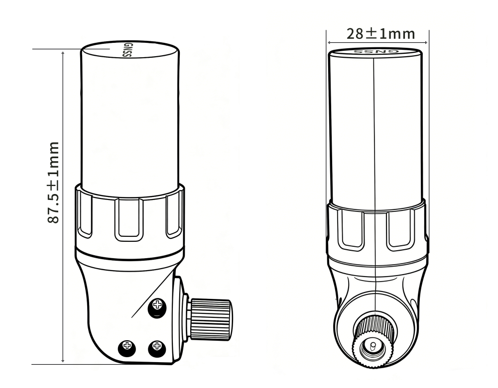 Dalang AK157: GNSS Helical Antenna, High-Gain for UAV/RTK
