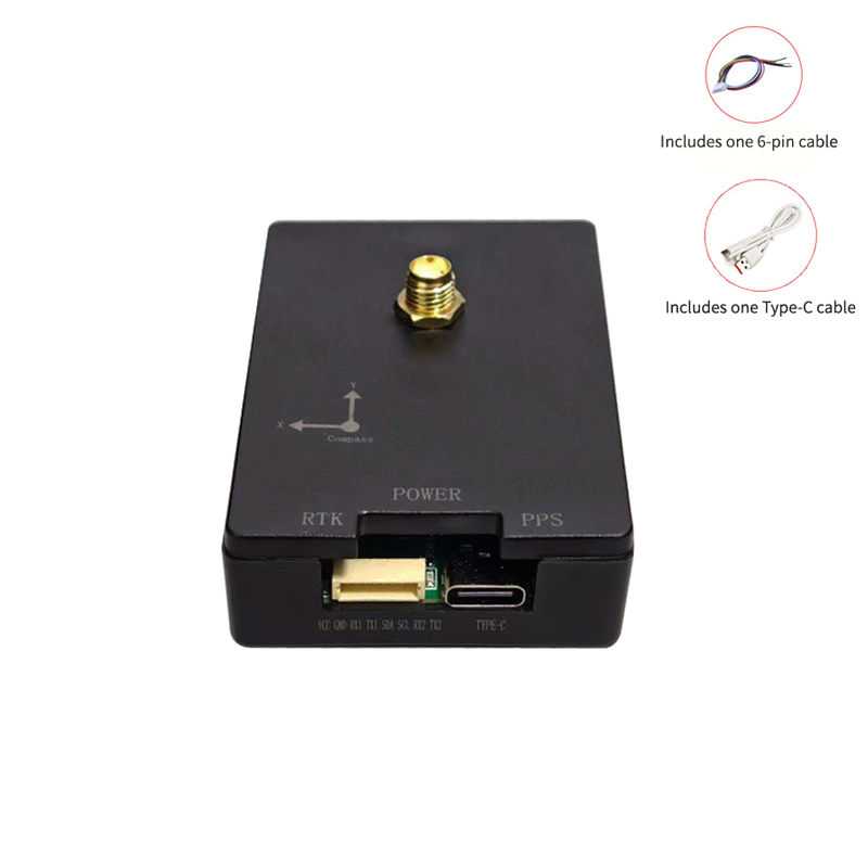 UM980 Strong Anti Interference GNSS GPS RTK Board Module Built in IST8310 Precision Positioning