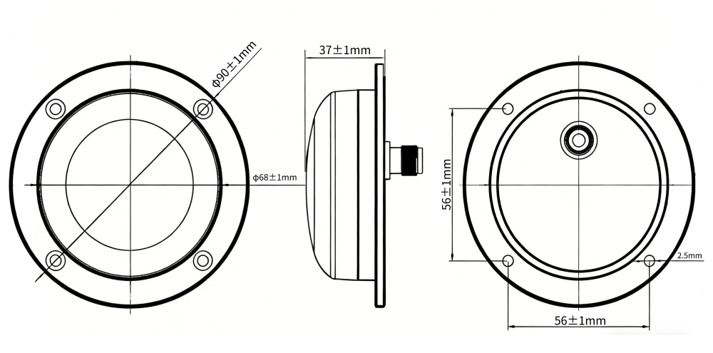 All System GNSS GPS RTK Centimeter Level Surveying Mapping Antenna Precision Agriculture