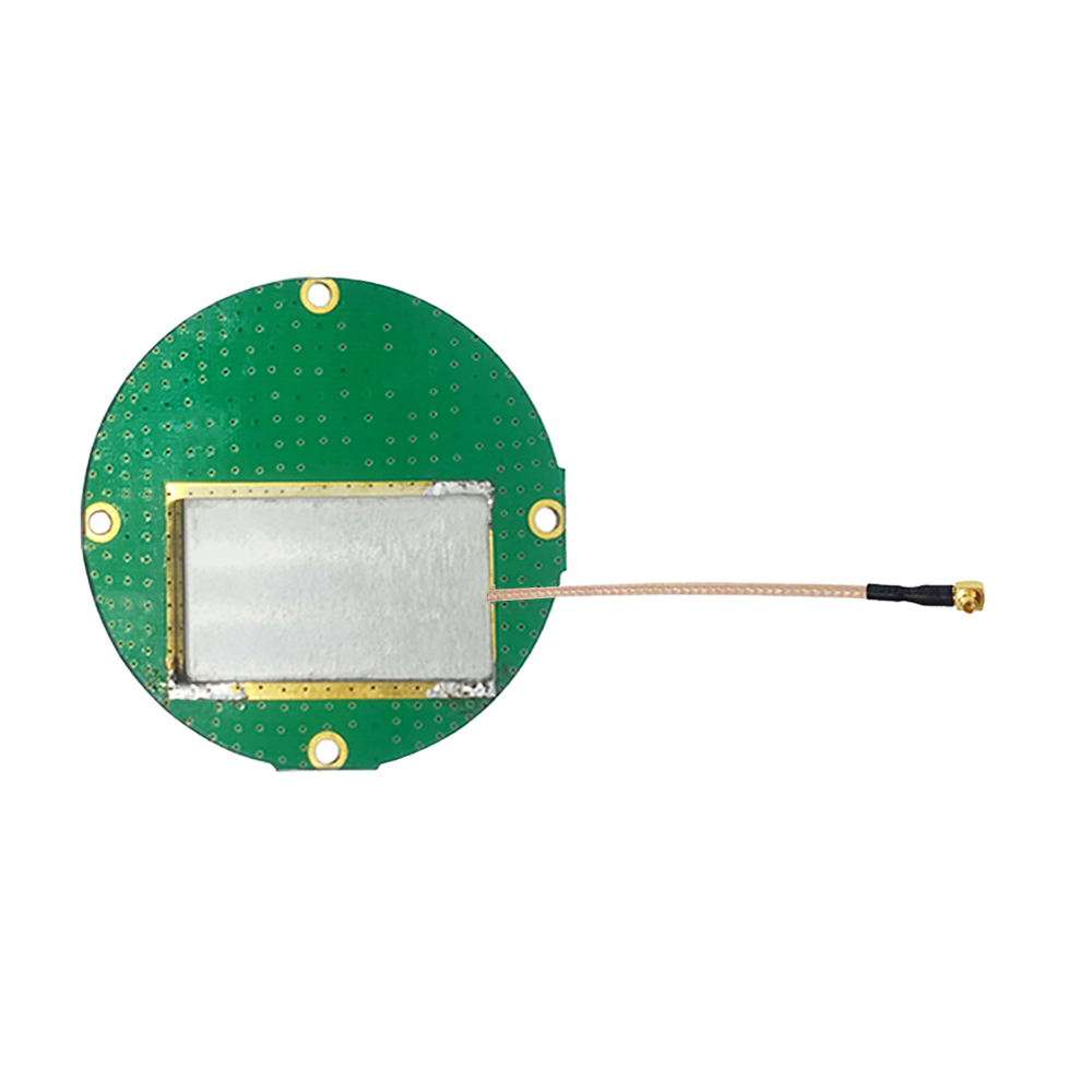 L1 doubly fed sub meter low-power GNSS/GPS ceramic antenna for vehicle/drone