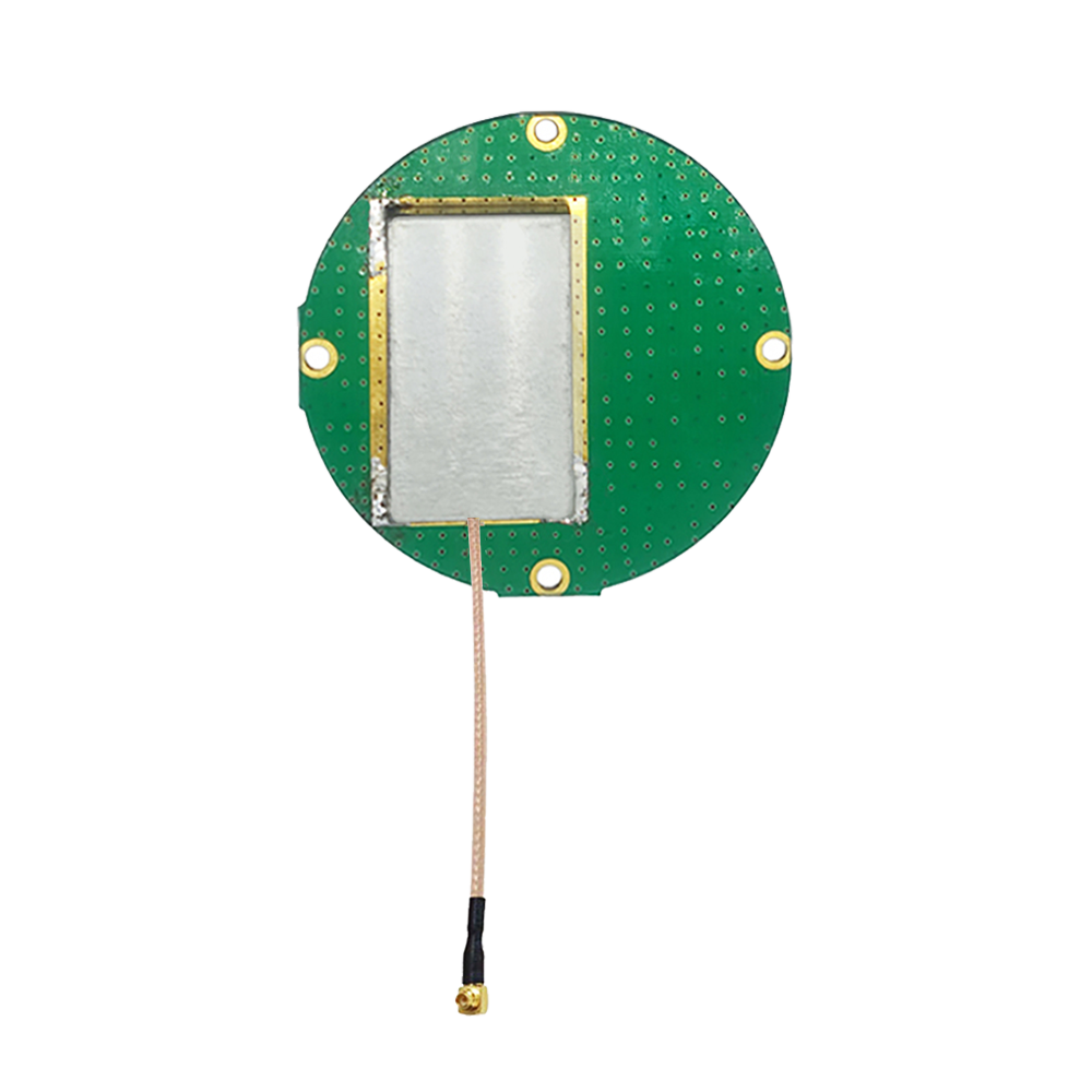 L1 doubly fed sub meter low-power GNSS/GPS ceramic antenna for vehicle/drone