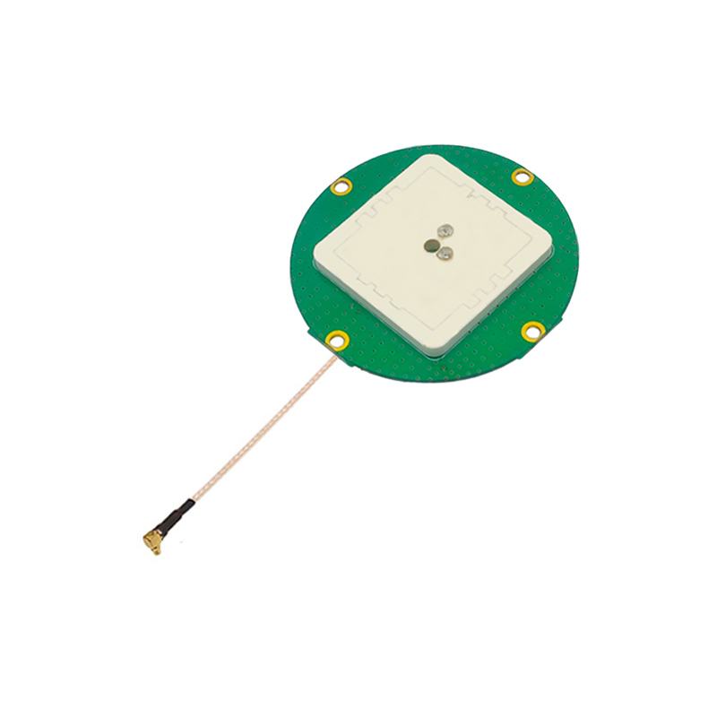 L1 doubly fed sub meter low-power GNSS/GPS ceramic antenna for vehicle/drone