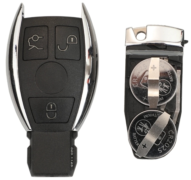 Mercedes benz BGA remote key 433mhz  two battery