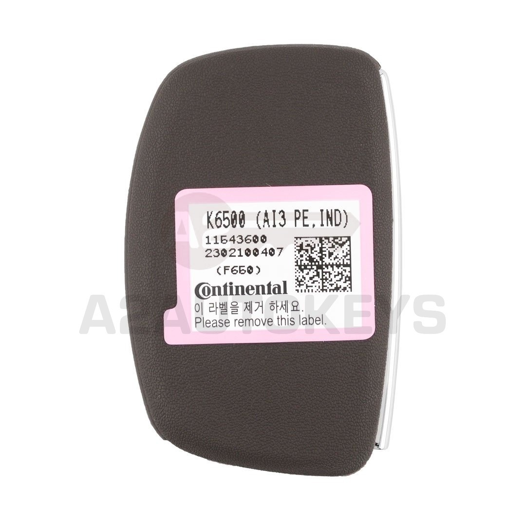Hyundai Grand I10 2024 Genuine Smart Remote Key 3 Buttons 433MHz 95440-K6500