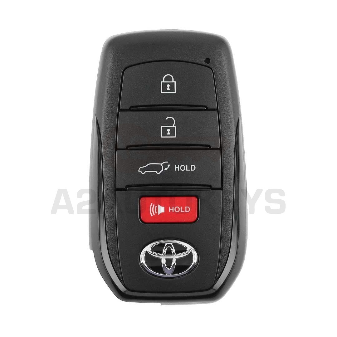 Toyota Sequoia 2023 Genuine Smart Remote Key 3+1 Buttons 315MHz 8990H-0C020 / 8990H-0C021