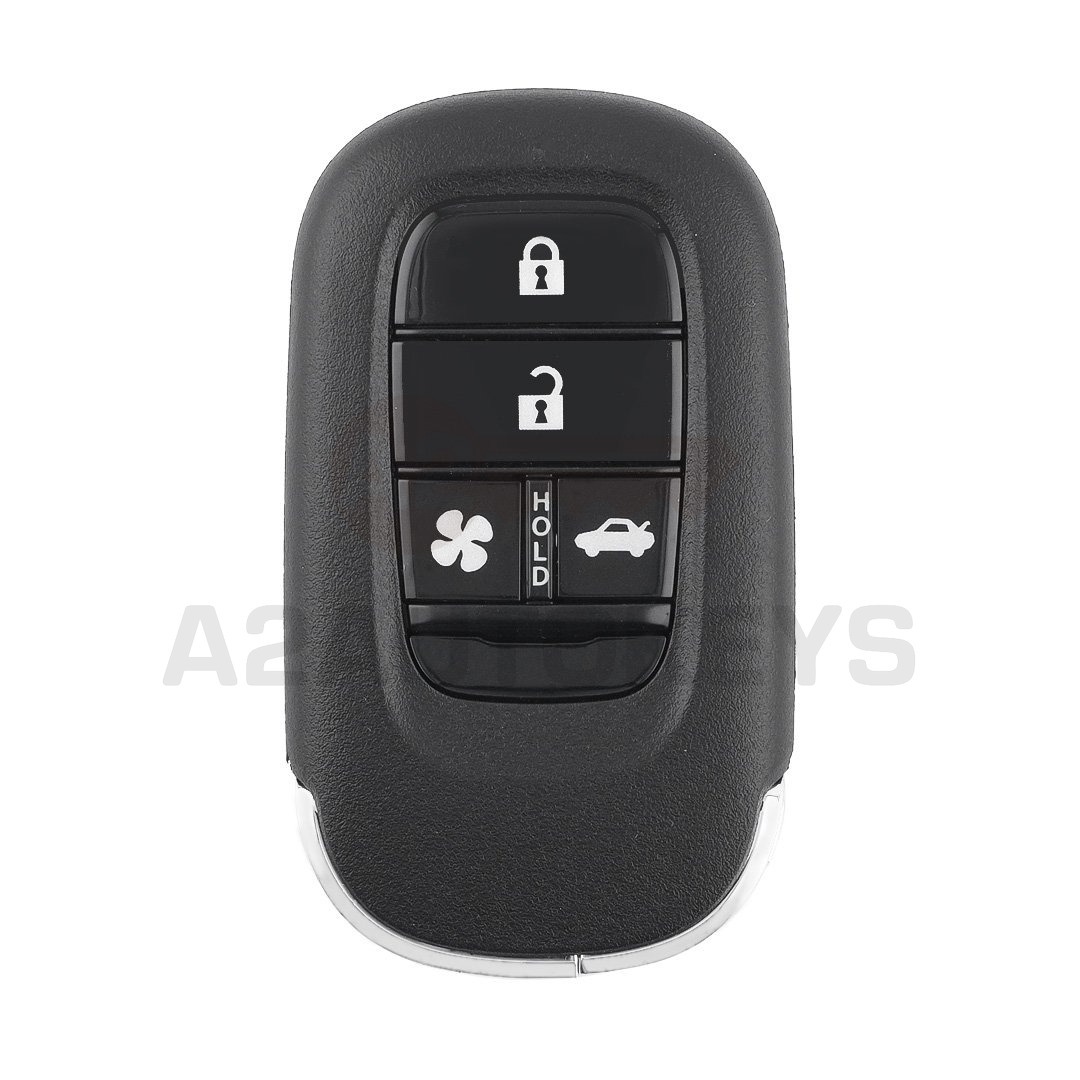 Honda 2022 Smart Remote Key 4 Buttons Auto AC 433.66/434.18MHz Sedan Type FCC ID: KR5TP-4