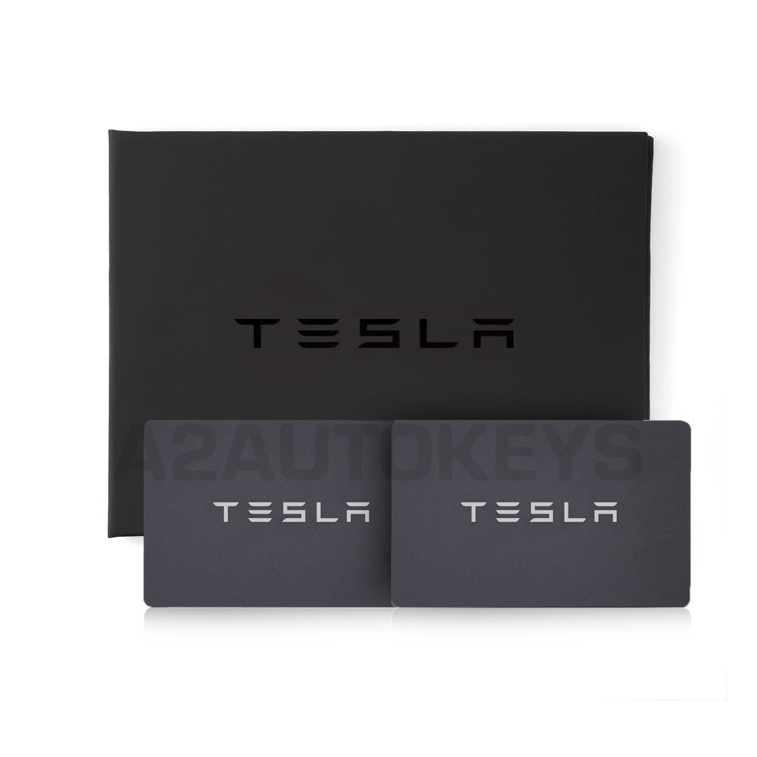 Tesla Model 3 / Y Genuine Key Card 2 PCs OEM Part Number : 1131088-01-A