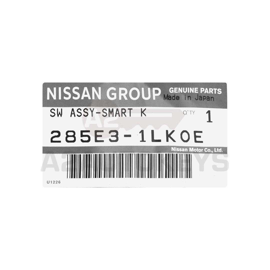 Nissan Armada 2022 Genuine Smart Remote Key 2+1 Buttons 433MHz 285E3-1LK0E