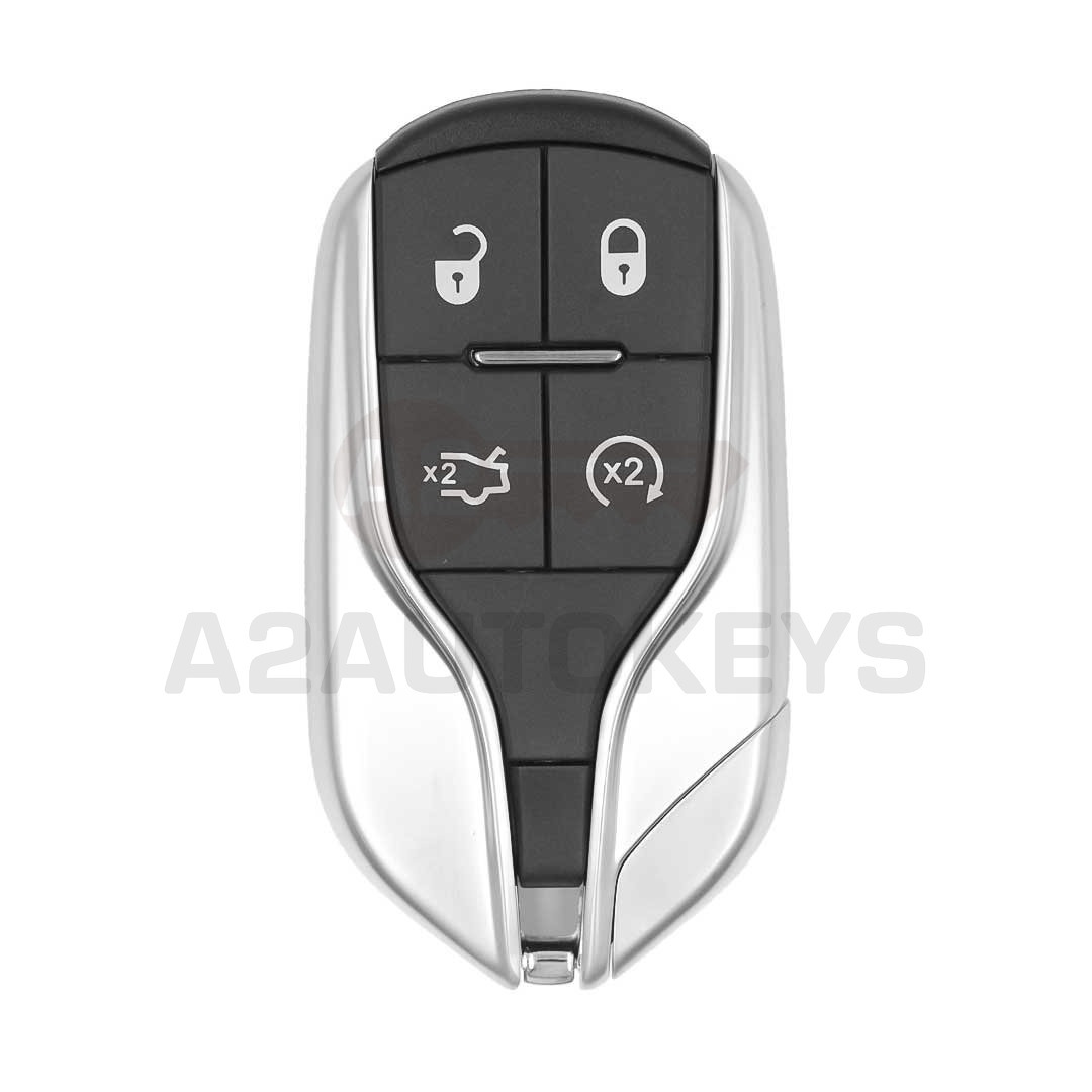 Maserati Quattroporte Ghibli 2014-2016 Smart Remote Key 4 Buttons 433MHz FCC ID: M3N-7393490