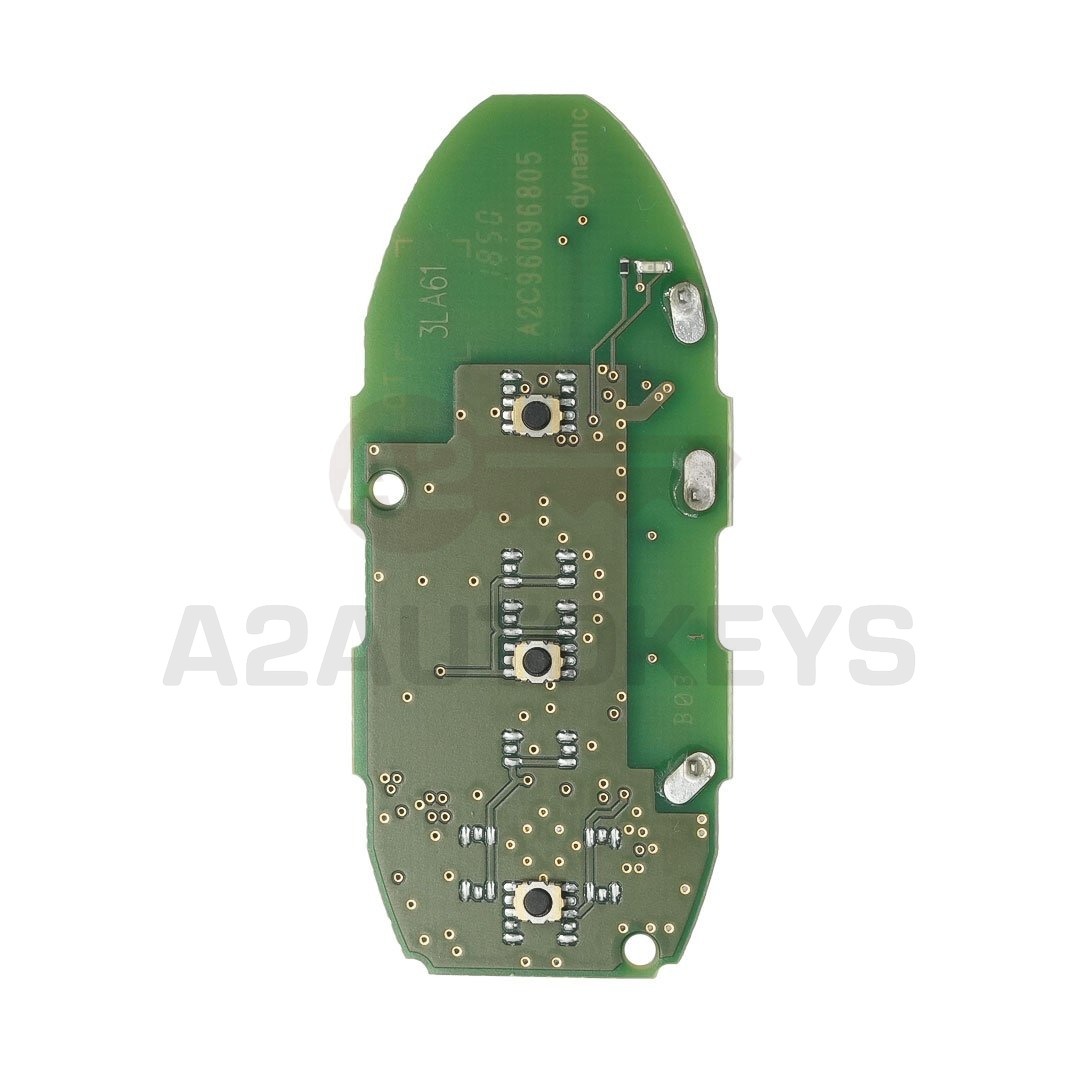 Mitsubishi Outlander 2022-2025 Original Smart Remote Key PCB 2 Buttons 433MHz 8637C251 / 8637B148 With Aftermarket Shell