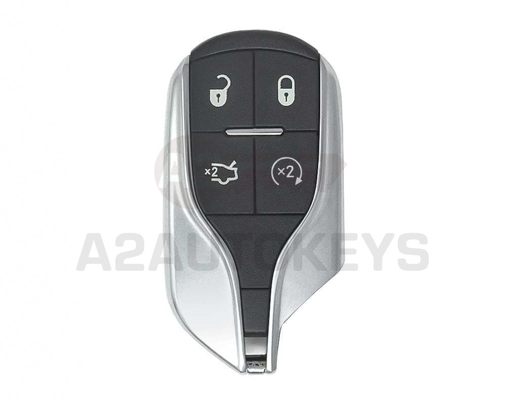 Maserati Ghibli / Quattroporte 2014-2022 Genuine Smart Remote Key 4 Buttons 433MHz 670019936