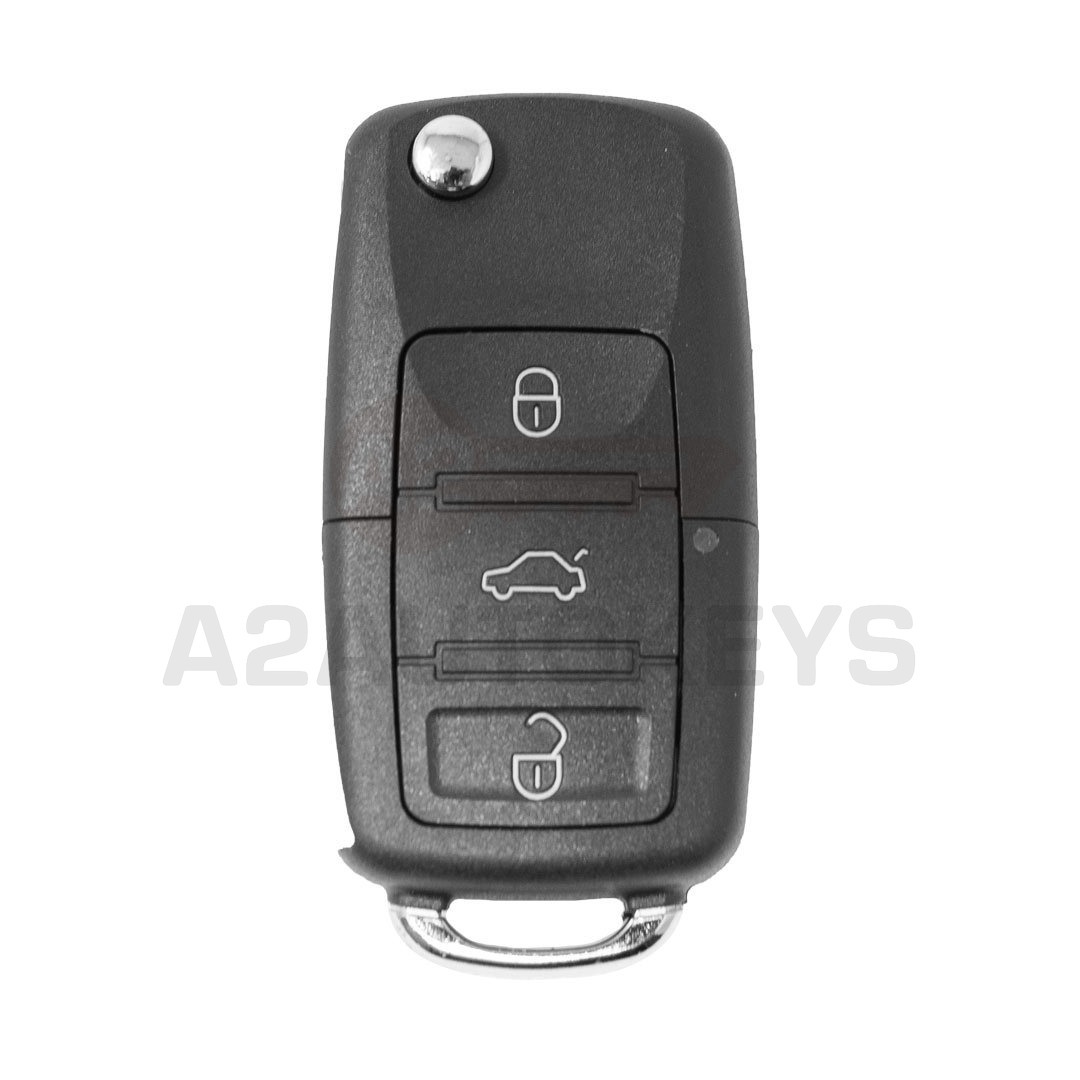 Face to Face Universal Flip Remote Key 3 Buttons 315MHz VW Type