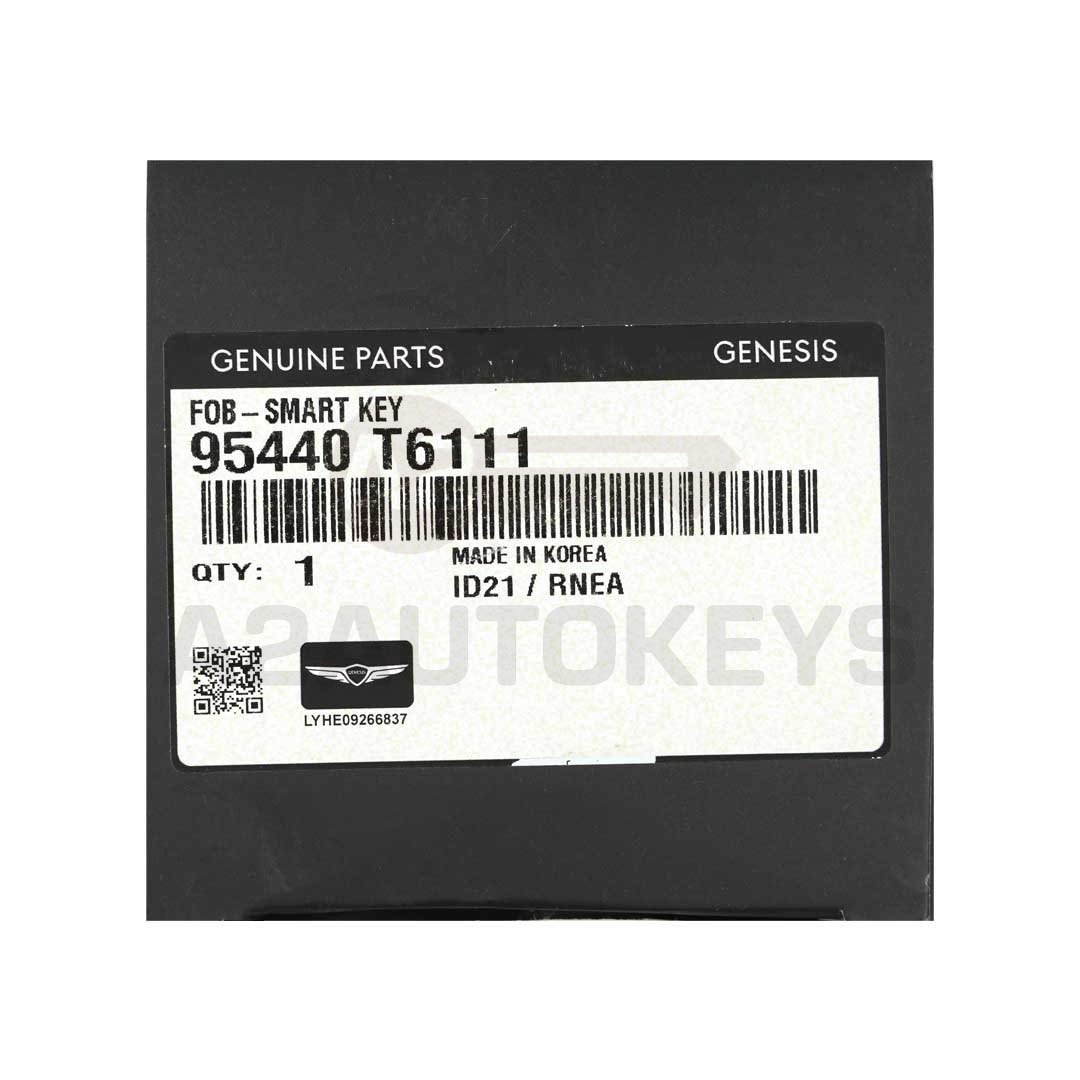 Genesis GV80 2021 Genuine Smart Remote Key 6 Buttons 433MHz 95440-T6111