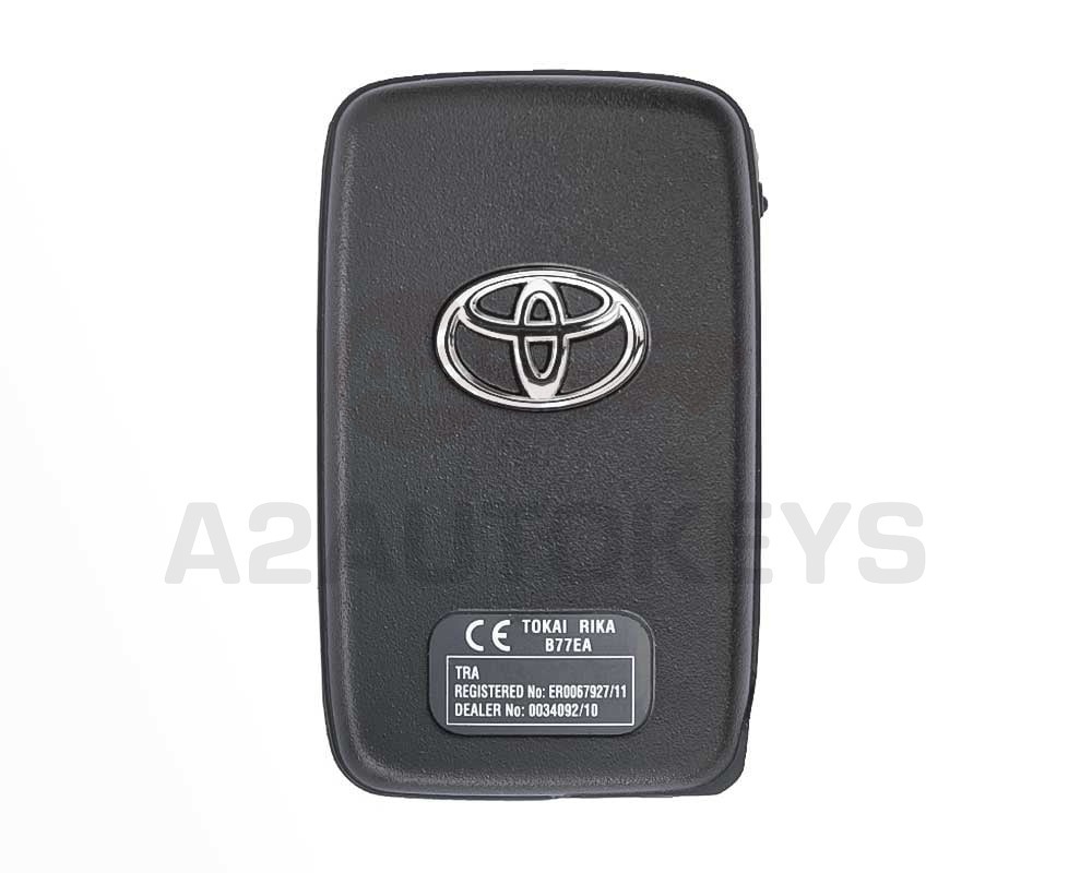 Toyota Previa 2012-2016 Original Smart Key Remote 2 Buttons 433MHz 89904-28250