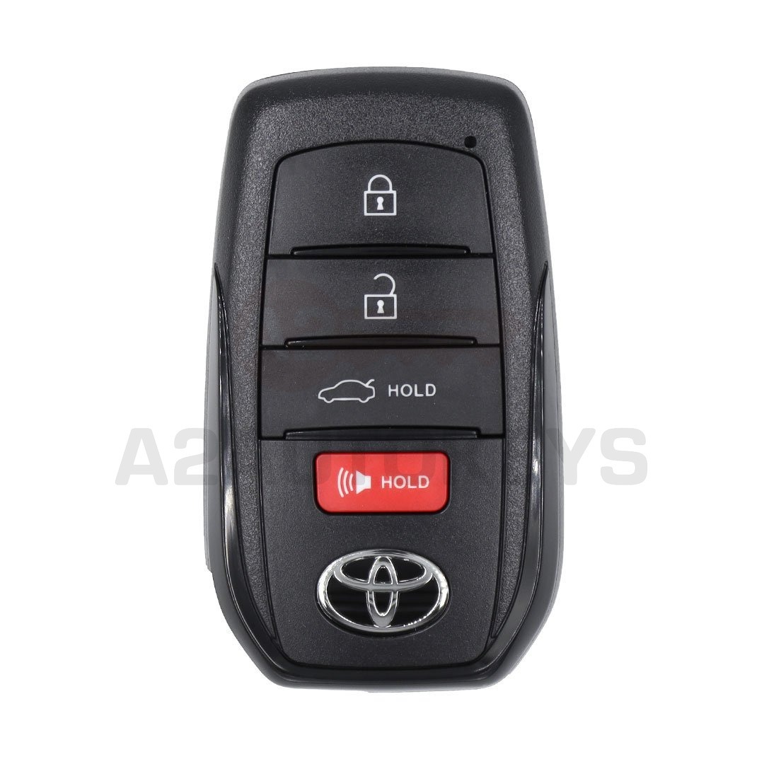 Toyota Crown 2023 Genuine Smart Remote Key 3+1 Buttons 312.11/314.35MHz 8990H-30190 / 8990H-30191