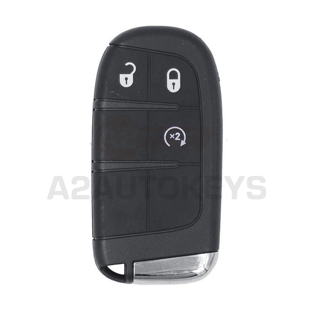 Jeep Compass 2017-2025 Smart Remote Key 3 Buttons 433MHz 68250346AA, 68250346AB, 68417825AA, 68417825AB